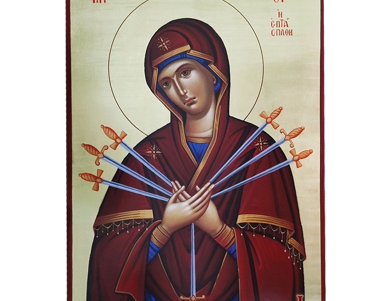 Virgin Mary Of Sorrows Seven Swords Monastiriaka