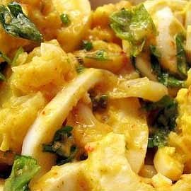 Cauliflower in Oven with Eggs