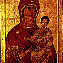 Virgin Mary Antifonitria - Miraculous Icon on Mount Athos