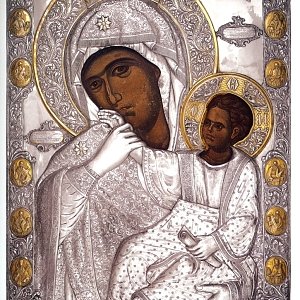 Virgin Mary Paramythia Miraculous Icon on Mount Athos