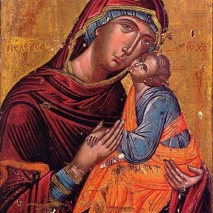 The Miraculous Icon of Virgin Mary Eleousa - Mercy Giving