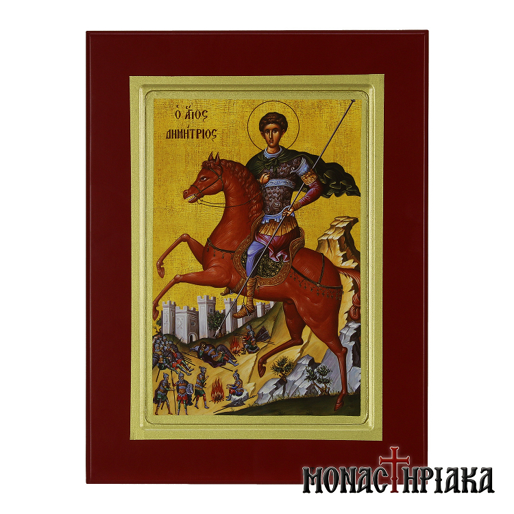 Saint Demetrius on Horseback
