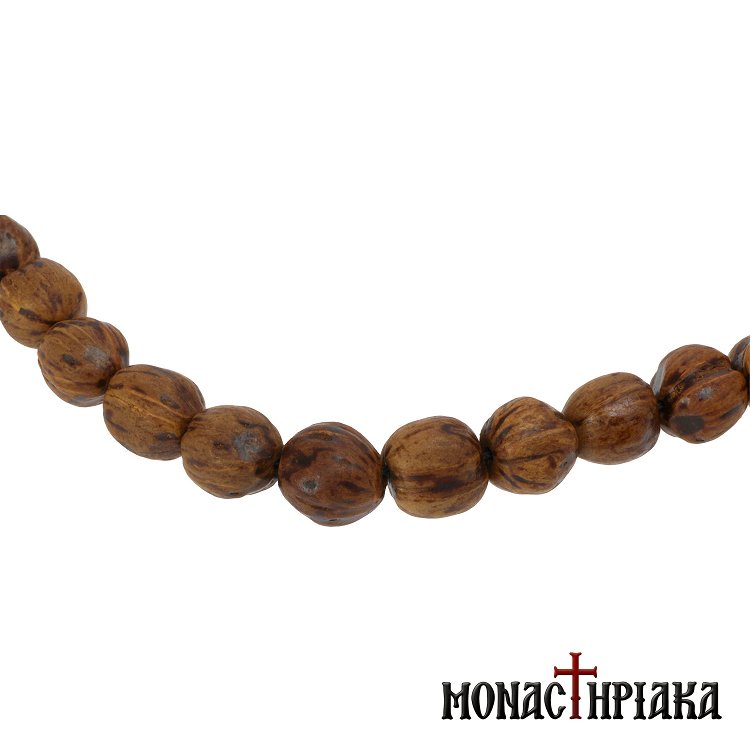 Aromatic Worry Bead (Komboloi) with Nutmeg Nuts - 33 Beads