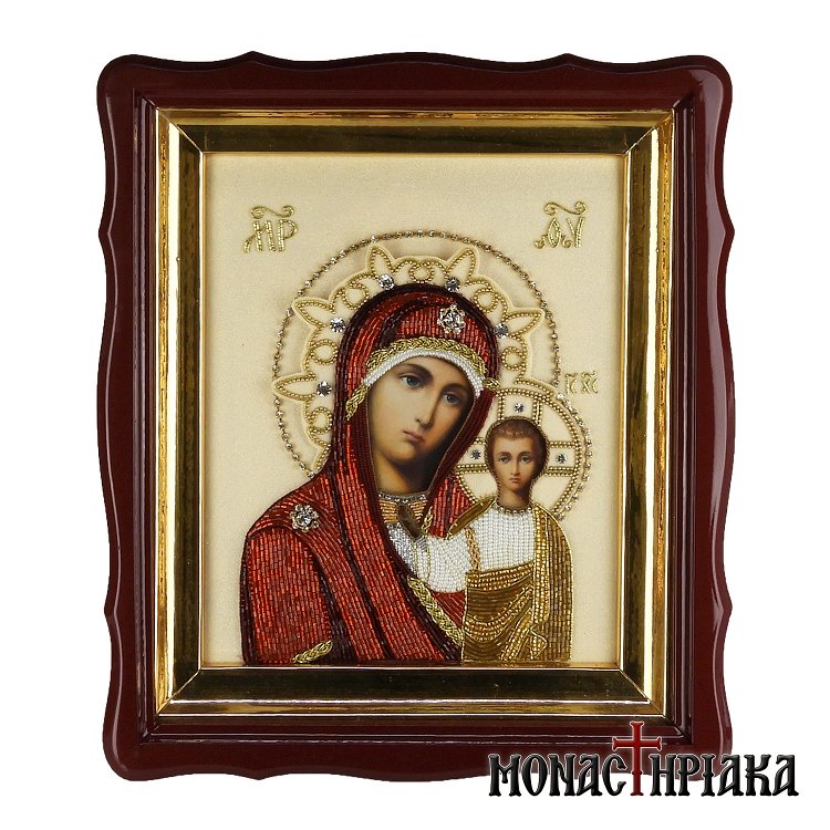 Our Lady of Kazan (with Beads)