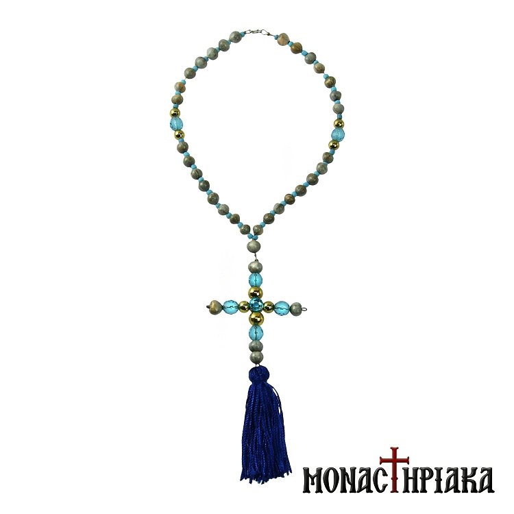 Virgin Mary Tears Prayer Rope 30 Knots Holy Cell Presentation of Mary