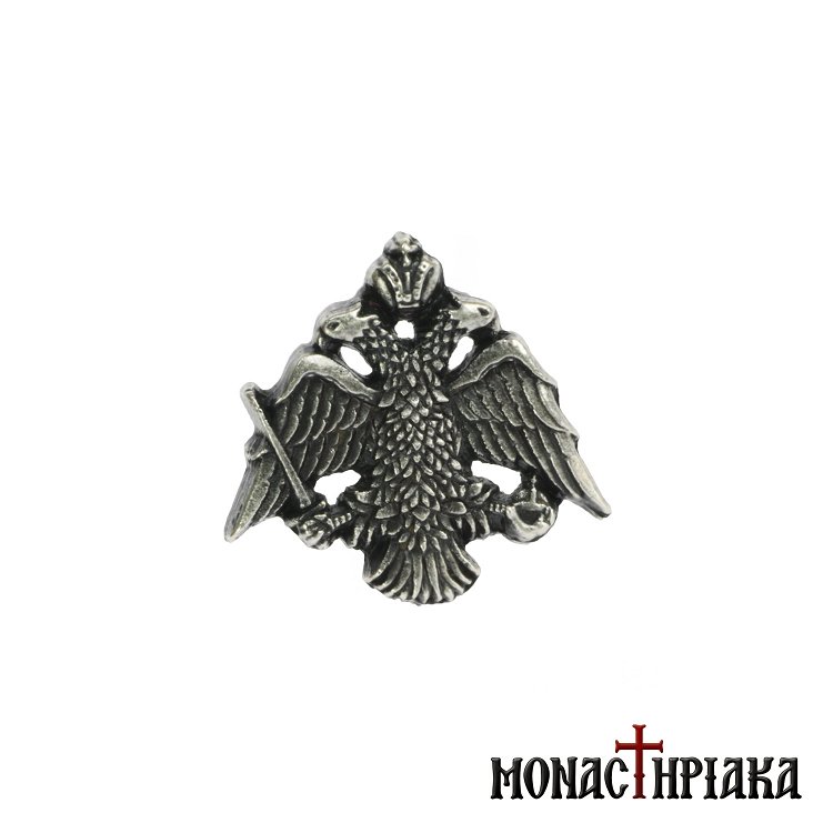 Lapel Pin Byzantine Double-Headed Eagle