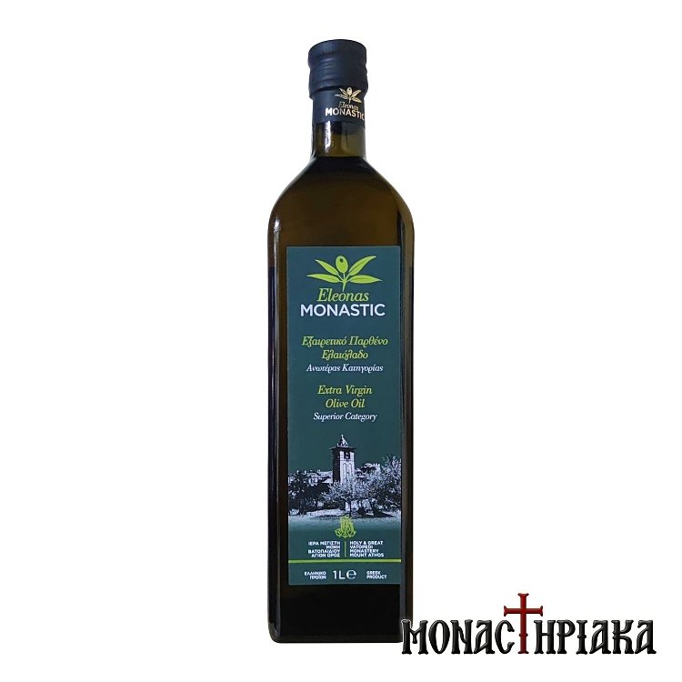 Extra Virgin Olive Oil of the Vatopedi Holy Great Monastery - 1lt