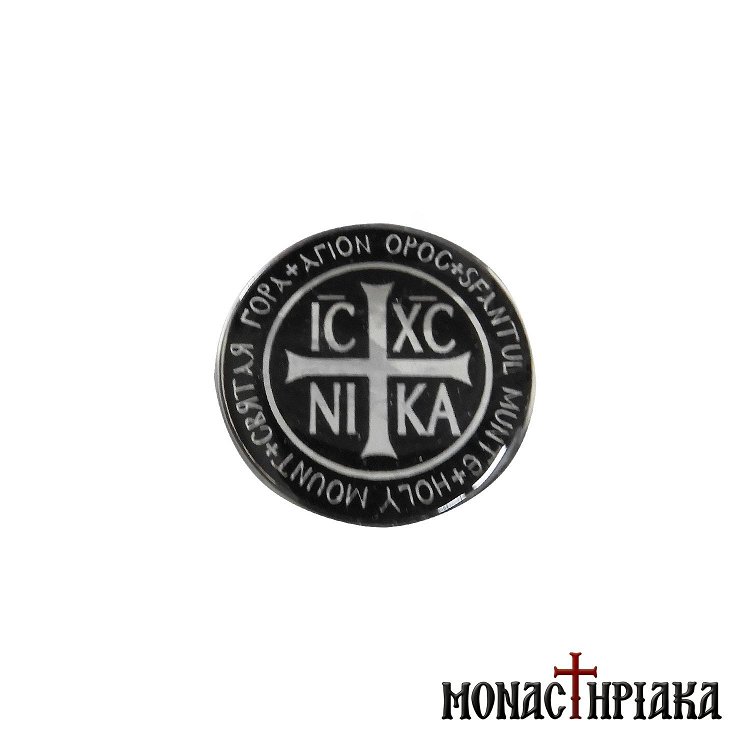 Sticker with Cross IC XC NIKA Black