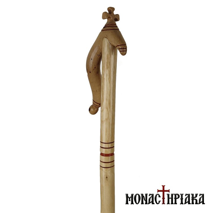Walking Stick with Bending Grip and Cross