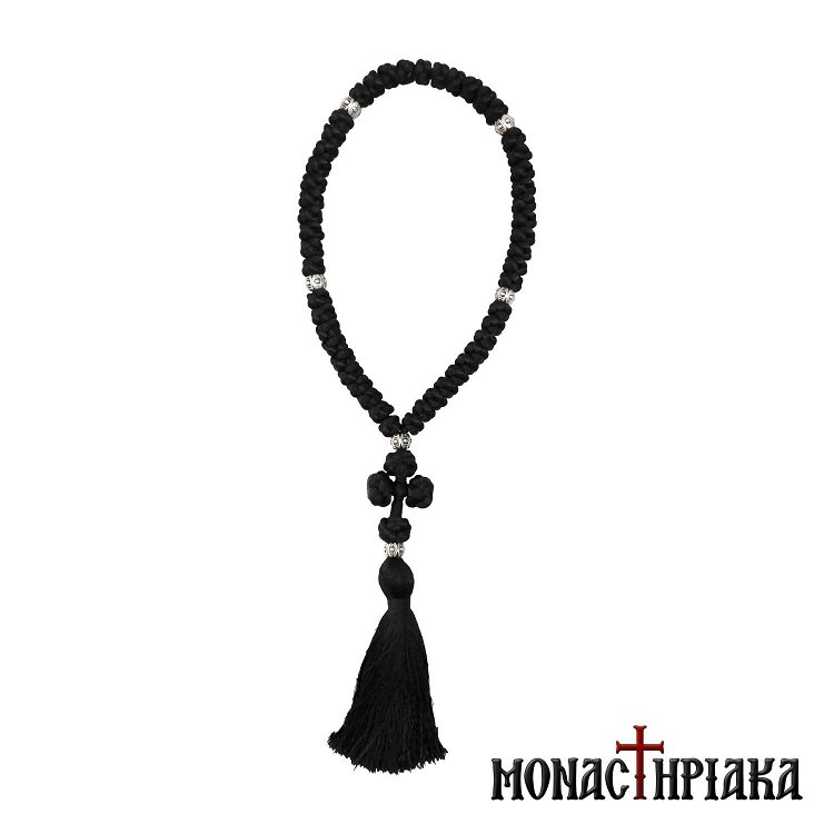 Prayer Rope 50 Knots Made of Synthetic Silk