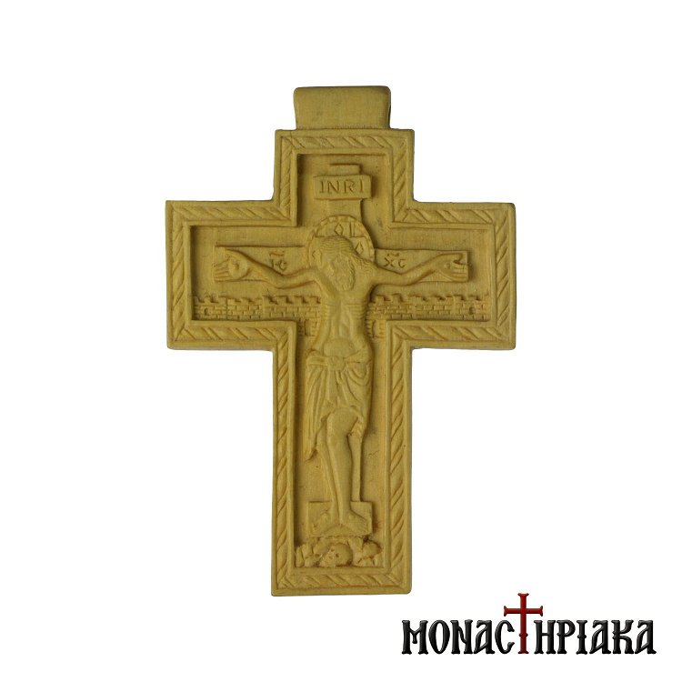 Wood Carved Cross