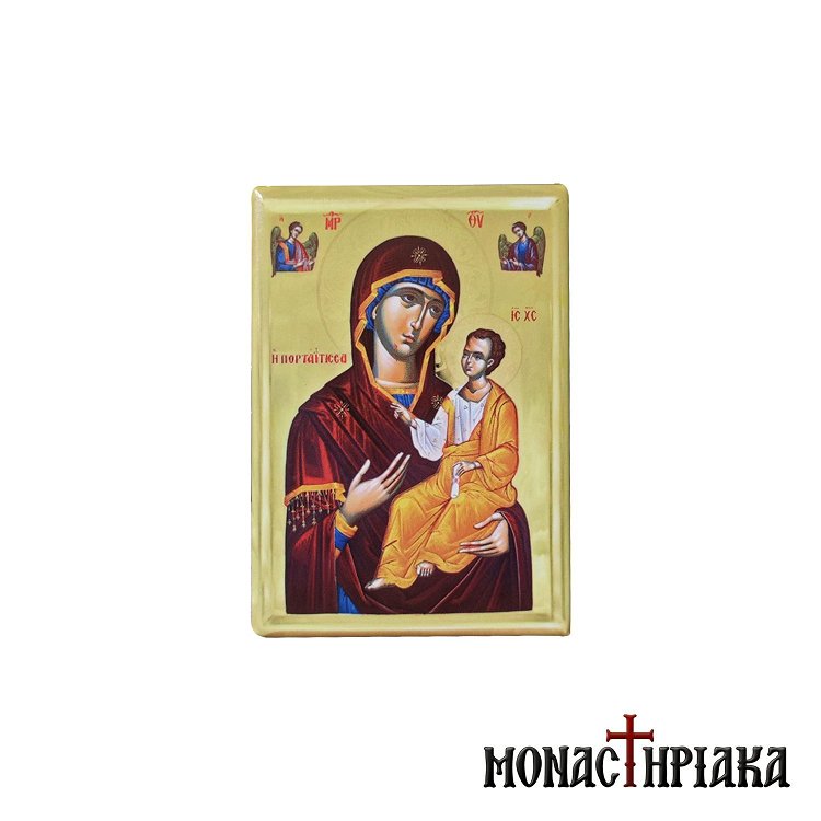 Magnet with Virgin Mary Portaitissa