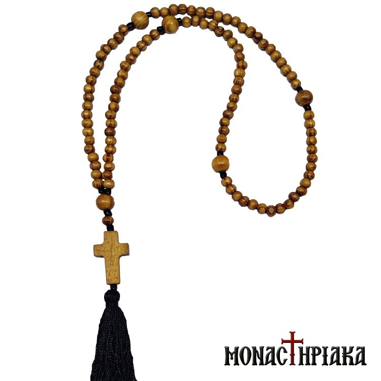 Wooden Prayer Rope with 100 Beads
