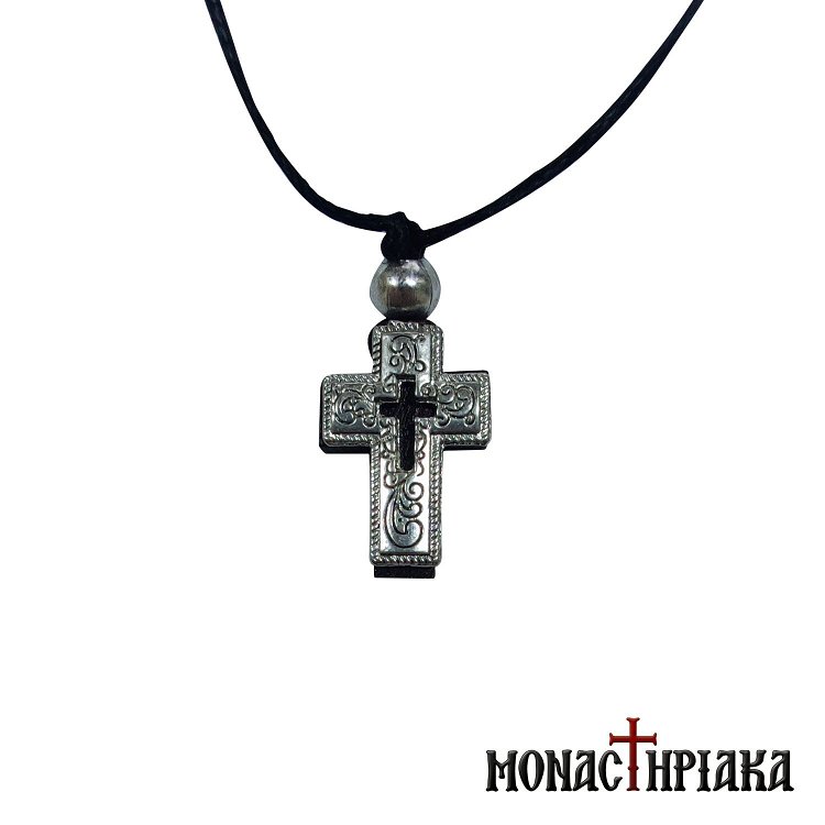 Cross for the Neck with Byzantine Decoration