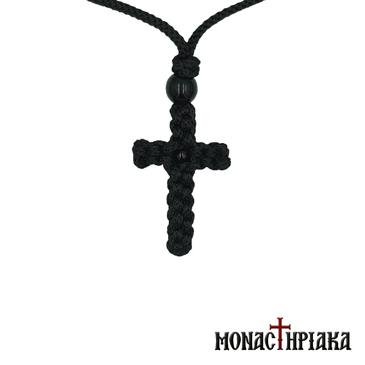 Knitted Cross for the Neck