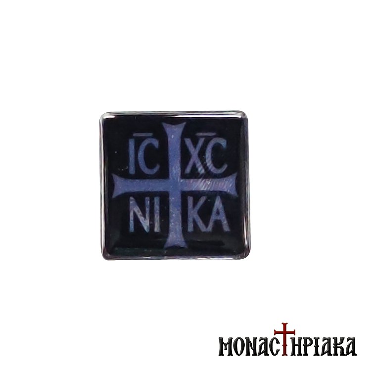 Square Sticker with ICXC NIKA