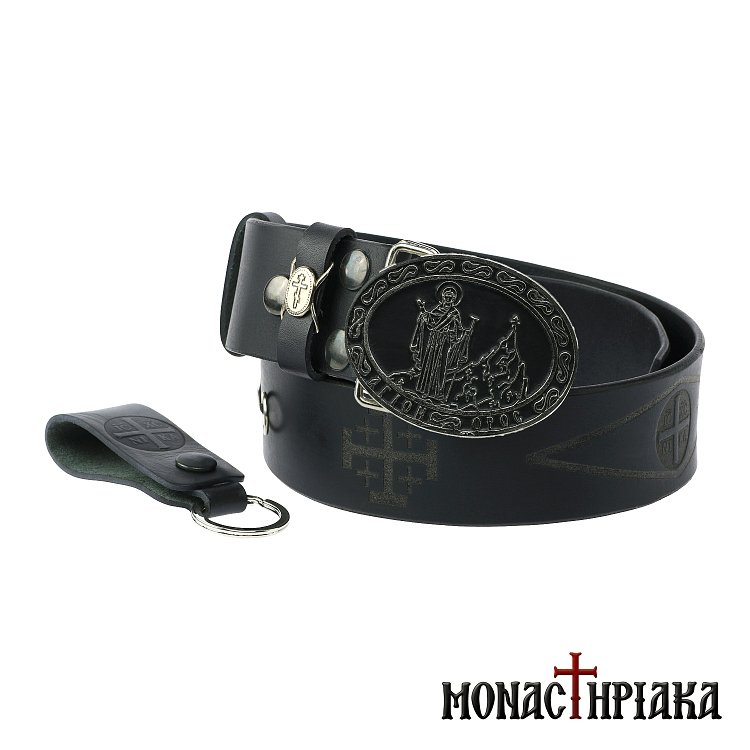 Leather Belt Eforos | Holy Cell of Saint Nicholas