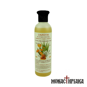 Natural Shampoo with Aloe Vera, Honey and Calendula of the St. Gregory Palamas Monastery