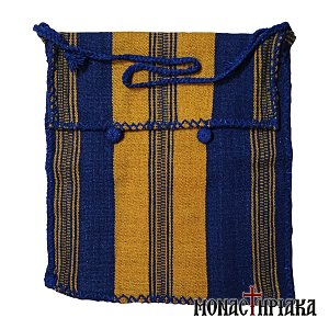 Monk Handwoven Bag with Colorful Stripes