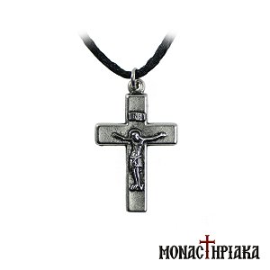 Silver Plated Neck Cross - Holy Trinity Cell