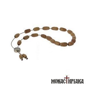 Worry Beads from Natural Olive Seeds Beads