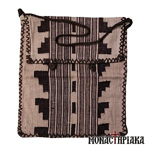 Monk Handwoven Bag with Geometric Patterns