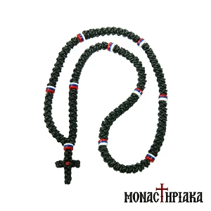 Leather & Knitted Prayer Rope 100 Knots