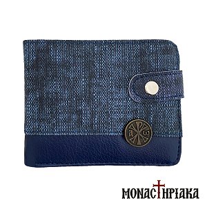 Wallet in Blue Color with ΑΡΧΩ