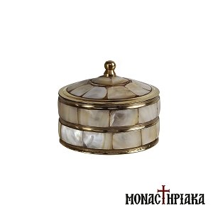 Brass Box with Mother of Pearl