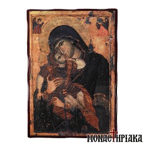 Virgin Mary Glykofilousa -  Filotheou Monastery