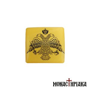 Sticker with the Two Headed Eagle