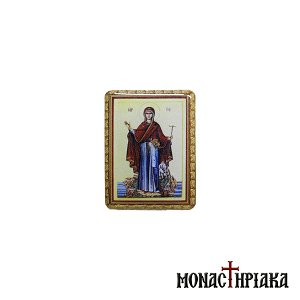 Sticker of Virgin Many on Mount Athos