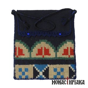 Monk Handwoven Bag with Geometrical Shapes