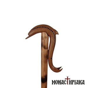 Walking Stick with Dolphin Shaped Grip