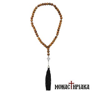 Wooden Prayer Rope with 50 Beads