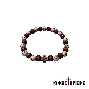 Bracelet with Wooden Beads