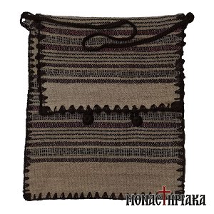 Monk Handwoven Bag with Stripes