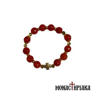 Prayer Rope with Red Carnelian Beads
