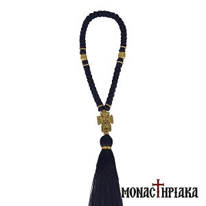Prayer Rope 50 Knots Made of Synthetic Silk with Tassel
