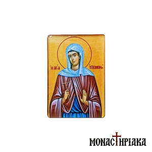 Magnet with Saint Hypomone (Patience)