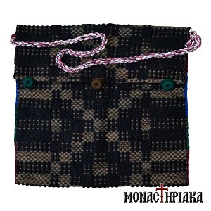 Monk Handwoven Bag Black - Gray