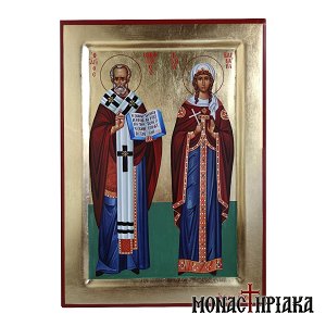 Saint Nicholas and Saint Barbara