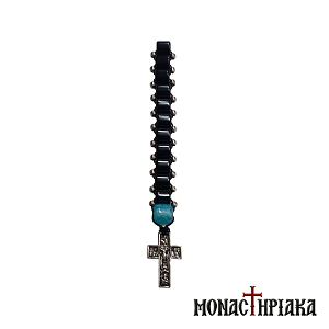 Small Prayer Rope with Black Beads
