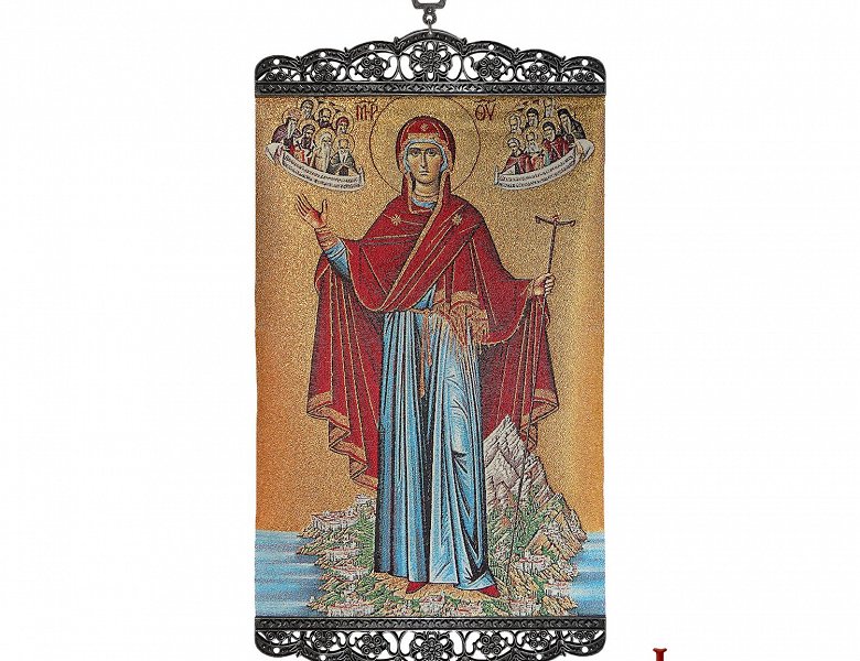 Embroidery with Theotokos | Monastiriaka