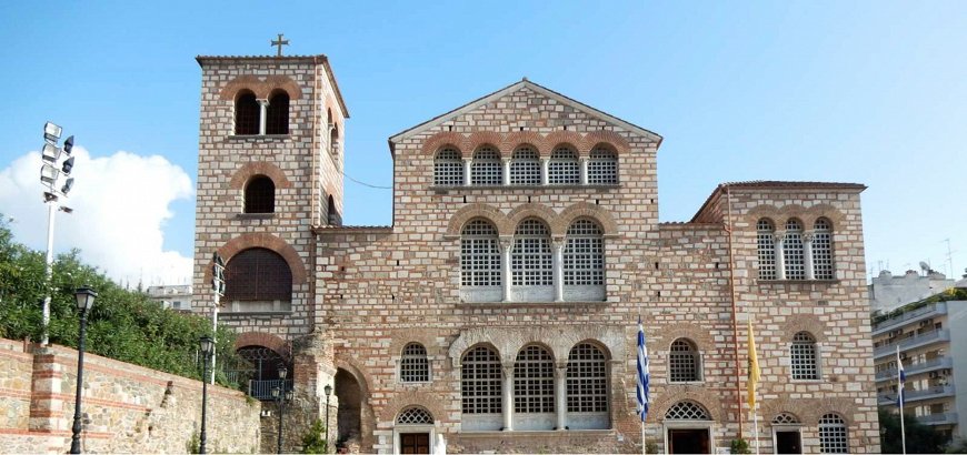 Holy Church of Saint Demetrios in Thessaloniki: the Crypt of the Temple and the Tomb of Saint Demetrios (photos)