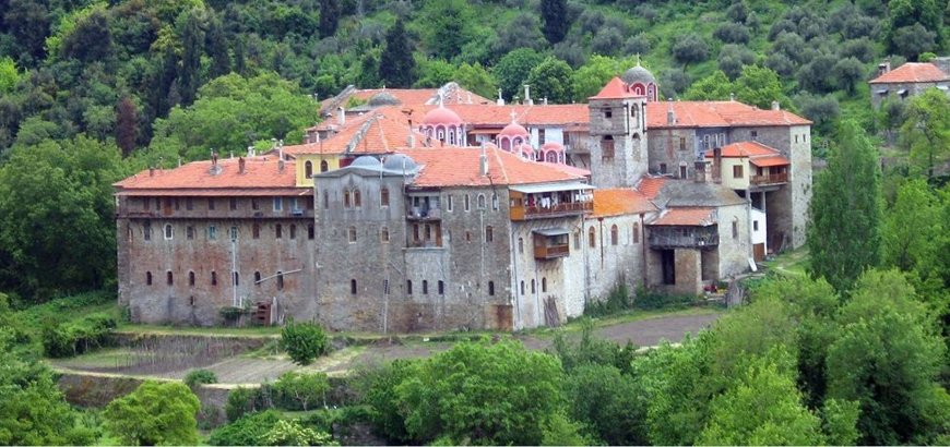 Holy Monastery of Konstamonitou: the history of the Monastery with the miraculous icon of Panagia Antiphonitria