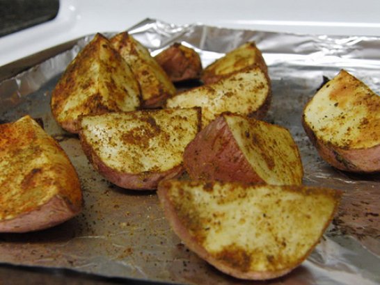 Baked Potatoes with Cumin