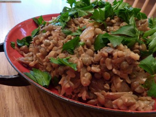 Mount Athos Lentils with Rice