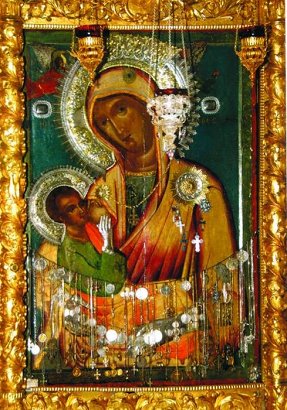 Virgin Mary Galaktotrofousa - Holy Monastery Hilandar