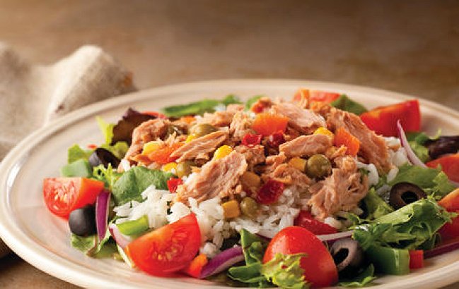 Tuna Salad with Rice